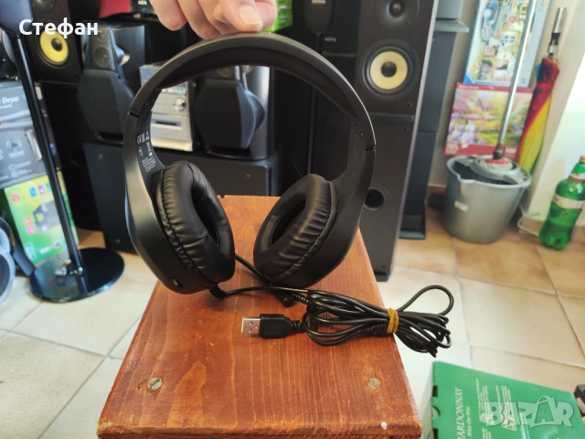 🎧Геймърски слушалки ST-A1100 В отлично техническо и визуално състояние., снимка 3 - Слушалки и портативни колонки - 51960408