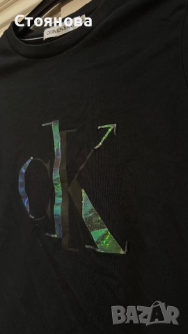 Тениска Calvin Klein, снимка 3 - Тениски - 52374053