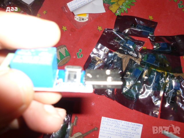 продавам LC технология USB 1 канален релеен модул, снимка 3 - Други - 39067432