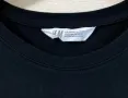 Черна тениска H&M с 3d рисунка, снимка 4