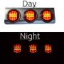 1бр. ЛЕД LED задни светлини стопове стоп с 3 хамбургера 24V, снимка 4