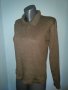 Еластична блуза с цип и яка "Pepper corn"® / голям размер , снимка 1 - Блузи с дълъг ръкав и пуловери - 30401024