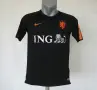 Тениска на Netherlands • тренировъчен модел • Nike • черно • размер M • Деца, снимка 1