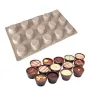 5476 Силиконова форма за мини кошнички тарталети, 15 гнезда, снимка 4