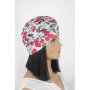 Тюрбан за коса бял на череши, снимка 2
