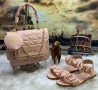 Дамски комплект Чанта и сандали  chanel на едро, снимка 9