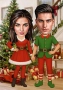 Карикатура по снимка за Коледа! Уникален подарък за любим човек!, снимка 10