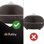 Ултразвуков овлажнител 4 в 1 Ruhhy– арома дифузер, йонизатор и LED лампа с дистанционно, снимка 4