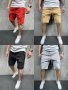 Улични мъжки къси ежедневни карго панталони с много джобове, 4цвята - 023, снимка 1 - Къси панталони - 40851314