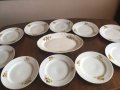Сервиз 11 порцеланови чинии - 10 за основно ястие и една голяма елипса, снимка 7