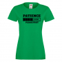 Дамска тениска Patience Loading,Loading,Please wait,батерия,Изненада,Подарък, снимка 5