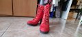 Червени дамски боти, снимка 3
