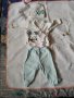 Сет бебешки дрехи, камизолка, ританки, шапка, детски дрехи, снимка 1 - Комплекти за бебе - 34475308