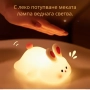 Нощна лед лампа заек Tilihome Rabbit LED Light - сладка заешка лампа, която носи уют, усмивки и спок, снимка 3
