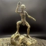 Фигура Голум Хобит Смеагол Ам-гъл Sméagol My precious, бронзова статуетка Скулптура, ръчна изработка, снимка 1