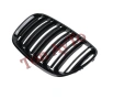 Двойни Бъбреци БМВ BMW Х5 E53 2004 - 2006 LCI Фесйслифт Черен Гланц Решетки, снимка 6