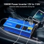 Чисто нов Инвертор LncBoc захранване за кола 1000 W DC 12 V към AC 220 V 240 V, снимка 6