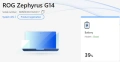 Лаптоп ASUS ROG Zephyrus G14 GA401HR.416, снимка 11