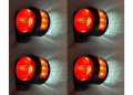  1 бр. ЛЕД LED рогчета габарити с 11 SMD за камион бус кола 12-24V, снимка 1 - Аксесоари и консумативи - 17973218