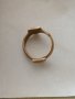 Старинен, уникален  меден прьстен " Маската", снимка 3