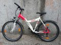 26цола алуминиев велосипед с 21скорости усилени капли амортисьори предни в перфектно състояние внос , снимка 1 - Велосипеди - 42453686