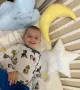 Възглавнички облачета, луна, звезда за детската / бебешка стая , снимка 2