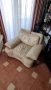 Луксозен кожен диван + фотьойл, снимка 3