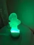 3D LED нощна лампа с герои от Super Mario, включваща акрилни фигури и дистанционно управление, снимка 4