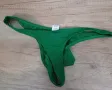 Мъжки Прашки G-String Solid Color  Green 💚 , снимка 4