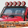 LED червен диоден фар за ДЖИП LED диоден халоген фар за Offroad офроуд светлини фарове, снимка 3