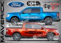 Ford Maverick стикери надписи лепенки фолио SK-SJV1-F-MA, снимка 1 - Аксесоари и консумативи - 43441411