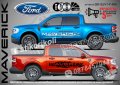 Ford Maverick стикери надписи лепенки фолио SK-SJV1-F-MA, снимка 1