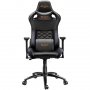 Геймърски стол CANYON CND-SGCH7, Nightfall GС-7 Черен, геймърски стол с ергономичен дизайн, снимка 1