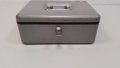 Метална кутия за ценности - сива, снимка 2