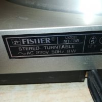 fisher mt-35 stereo turntable-made in japan 1810201144, снимка 18 - Грамофони - 30460396