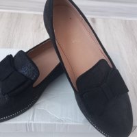 Черни детски елегантни обувки, снимка 4 - Детски обувки - 42173551