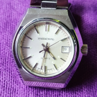 Изключително рядък Дамски Швейцарски Часовник Mirexal 70г. Waterproof Дата Swiss Made, снимка 8 - Дамски - 44667882