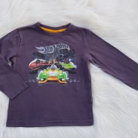 Детска блуза Hot Wheels 3-4 години, снимка 1 - Детски Блузи и туники - 37896223