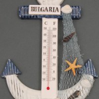 Морски сувенирен термометър, котва - Bulgaria, снимка 1 - Морски сувенири - 40366245
