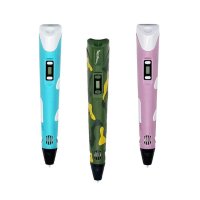 3D Писалка / 3D Pen - химикал с дисплей за рисунки и фигурки, PLA, ABS, PETG, снимка 1 - Рисуване и оцветяване - 44178838