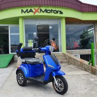 ЕЛЕКТРИЧЕСКА ФАМОЗНА триколка maxmotors FM1 1500W - BLUE, снимка 2 - Мотоциклети и мототехника - 42255850