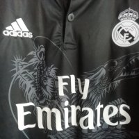 Real Madrid Adidas футболна тениска фланелка Дракон 2014/2015 М Реал Мадрид Yohji Yamamoto, снимка 3 - Тениски - 42609845