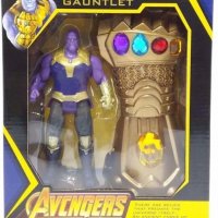 Avengers герои Танос с протектор за ръка, снимка 1 - Фигурки - 38769987