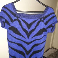 Дамска плетена блуза или елек, снимка 5 - Блузи с дълъг ръкав и пуловери - 30210358