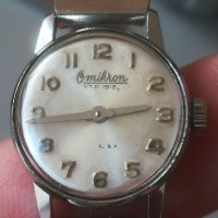 Дамски часовник Omikron. Swiss made. Швейцарски часовник. Ретро. Механичен. Vintage watch. , снимка 11 - Луксозни - 35500200