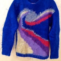 Нов.Пуловер ръчно изработен. Красив и топъл., снимка 1 - Блузи с дълъг ръкав и пуловери - 42730899