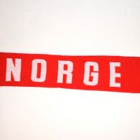 Norway - NORGE - Страхотен 100% оригинален шал / Норвегия / Фенски, снимка 1 - Футбол - 31186331