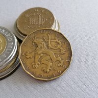 Монета - Чехия - 20 крони | 1993г., снимка 2 - Нумизматика и бонистика - 37267442