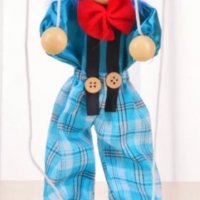 Нови дървени кукли марионетки , снимка 5 - Кукли - 35418048