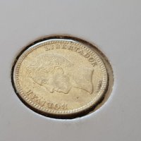 25 сентимос 1954 ВЕНЕЦУЕЛА сребърна монета ОТЛИЧНО състояние, снимка 7 - Нумизматика и бонистика - 39233130